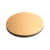 Cake base gold Ø 24 cm 5 pieces
