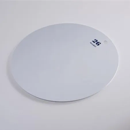 Fond de tarte en plastique Ø 26 cm pour le transport de la tarte et le nappage