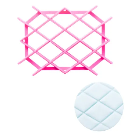 Grille de gaufrage de fondant pour de superbes décorations de gâteaux et de cupcakes