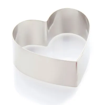 Cake ring heart Ø 24 cm x 5 cm for cakes for your loved ones
