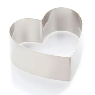 Cercle à tarte cœur Ø 26 cm x 5 cm pour les tartes de vos proches