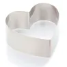 Cercle à tarte cœur Ø 28 cm x 5 cm pour les gâteaux de vos proches