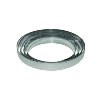 Cercle à tarte Ø 14 cm x 2 cm pour des tartes et des gâteaux parfaits