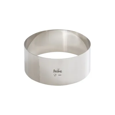 Cake ring for noble 14 cm Ø cakes and sponge cakes