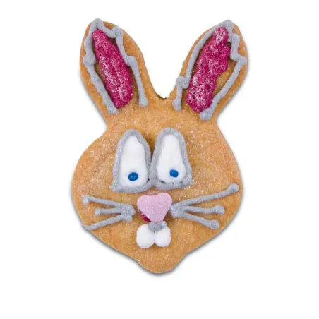 Bunny head cookie cutter for delicious biscuits