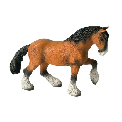Spielfigur Shire Horse Wallach für Cake Topper