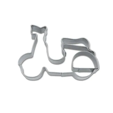 Scooter cookie cutter for delicious cookies