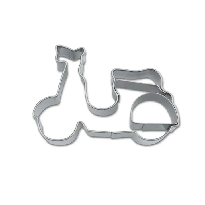 Scooter cookie cutter for delicious cookies