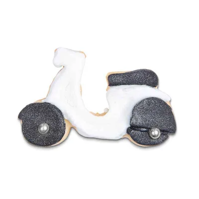 Scooter cookie cutter for delicious cookies