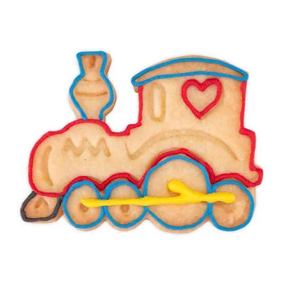 Emporte-pièce avec éjecteur locomotive pour réaliser de superbes biscuits décorés
