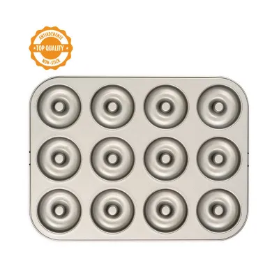 Klassische Donut Backform, 12 Stück