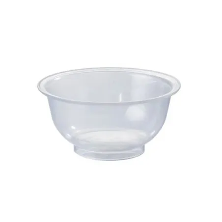 Ciotola di plastica trasparente 0,4 l per creme e impasti