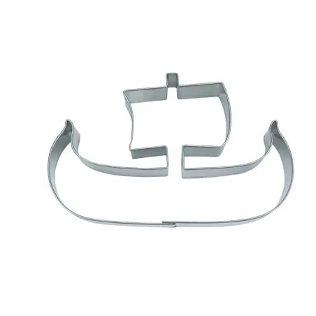 Viking ship cookie cutter