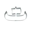 Viking ship cookie cutter