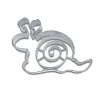 Snail cookie cutter for delicious cookies