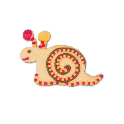 Snail cookie cutter for delicious cookies