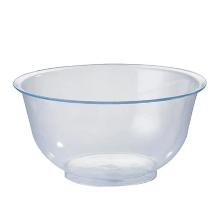 Plastik-Schüssel transparent 8 l für Cremes und Teig