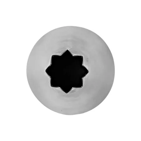 Douille en forme d'étoile de 9 mm pour des décorations de gâteaux et des toppings de cupcakes fantastiques