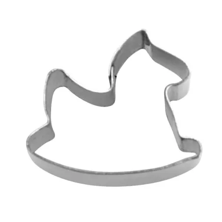Rocking horse cookie cutter for delicious cookies