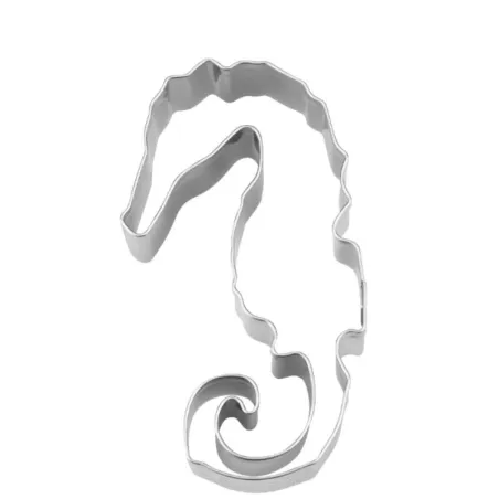 Seahorse cookie cutter