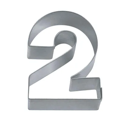 Ausstecher Zahl 2