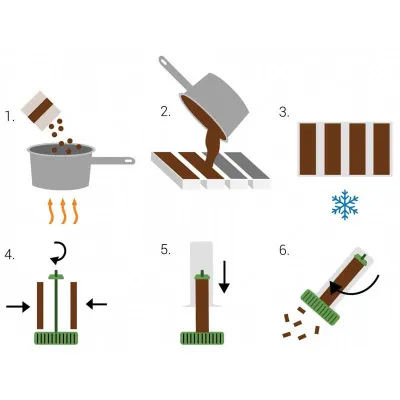 Râpe à copeaux de chocolat pour décorer les gâteaux