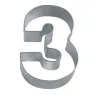 Emporte-pièce chiffre 3
