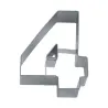 Emporte-pièce chiffre 4