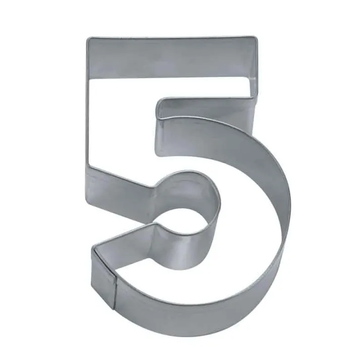 Emporte-pièce chiffre 5