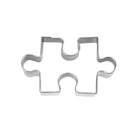 Cookie cutter puzzle piece for delicious cookies