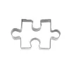 Cookie cutter puzzle piece for delicious cookies
