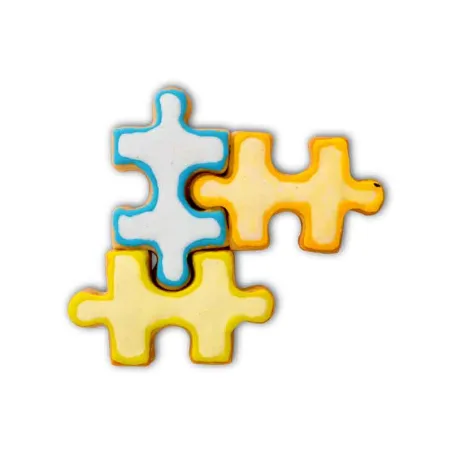 Emporte-pièce pièce de puzzle pour de délicieux biscuits
