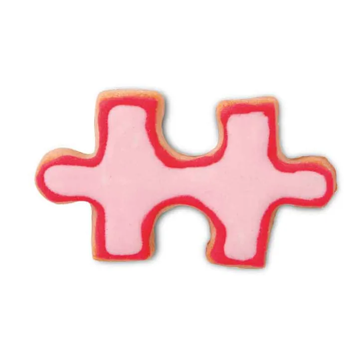 Emporte-pièce pièce de puzzle pour de délicieux biscuits