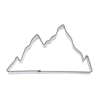 Mountain cookie cutter