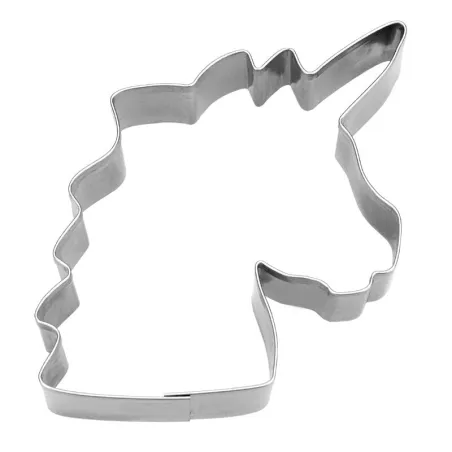 Cookie cutter unicorn head large