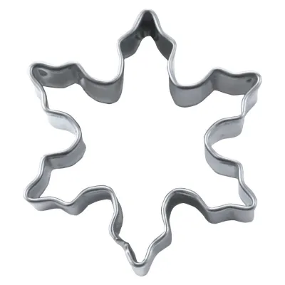 Ice crystal cookie cutter, 4 cm