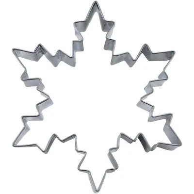 Ice crystal cookie cutter, 7 cm