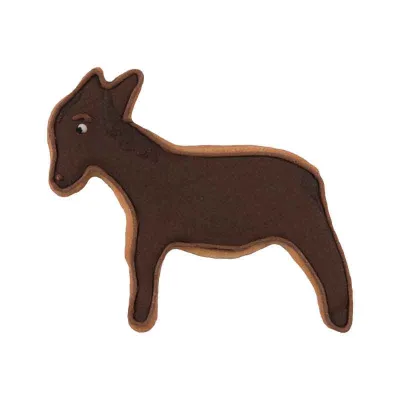 Cookie cutter donkey for delicious Guetzli