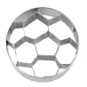 Cookie cutter football for delicious Guetzli