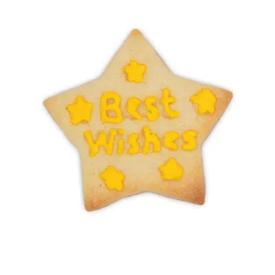 Ausstecher mit Auswerfer Best Wishes für toll dekorierte Guetzli