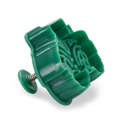 Cookie cutter with ejector tractor for great decorated Guetzli