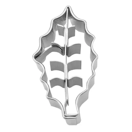Holly cookie cutter