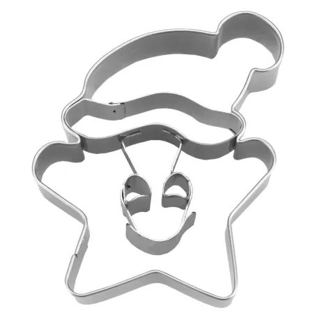 Cookie cutter star with hat