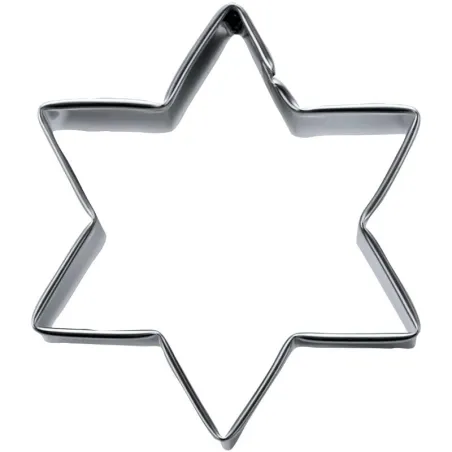 Cookie cutter star Ø 15 cm, 6-pointed