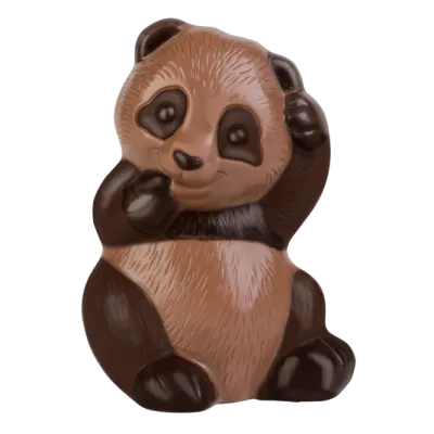 Panda chocolate mold for your own chocolate figures