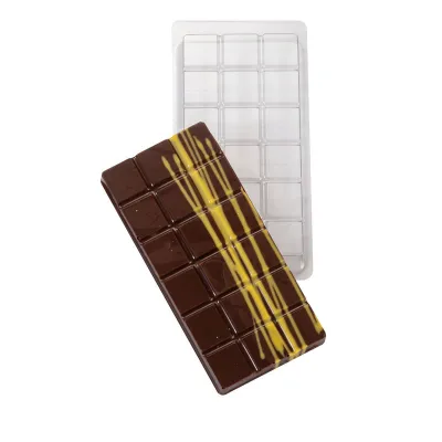 Chocolate bar mold 45 g 5 pieces