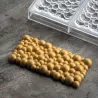 Chocolate bar casting mold Bubble