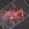 Macchie di stampo per tavolette di cioccolato