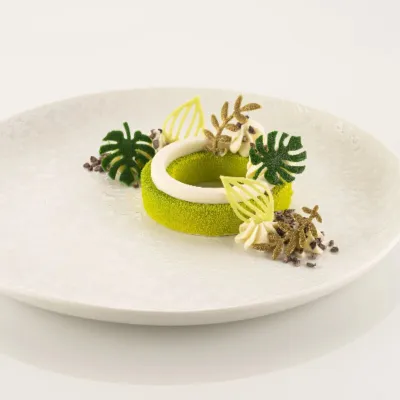 Hüppen Moule en silicone Feuilles tropicales, 54 pièces