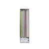 Candeline extra lunghe, Mix, 16 pezzi per torte di compleanno eleganti